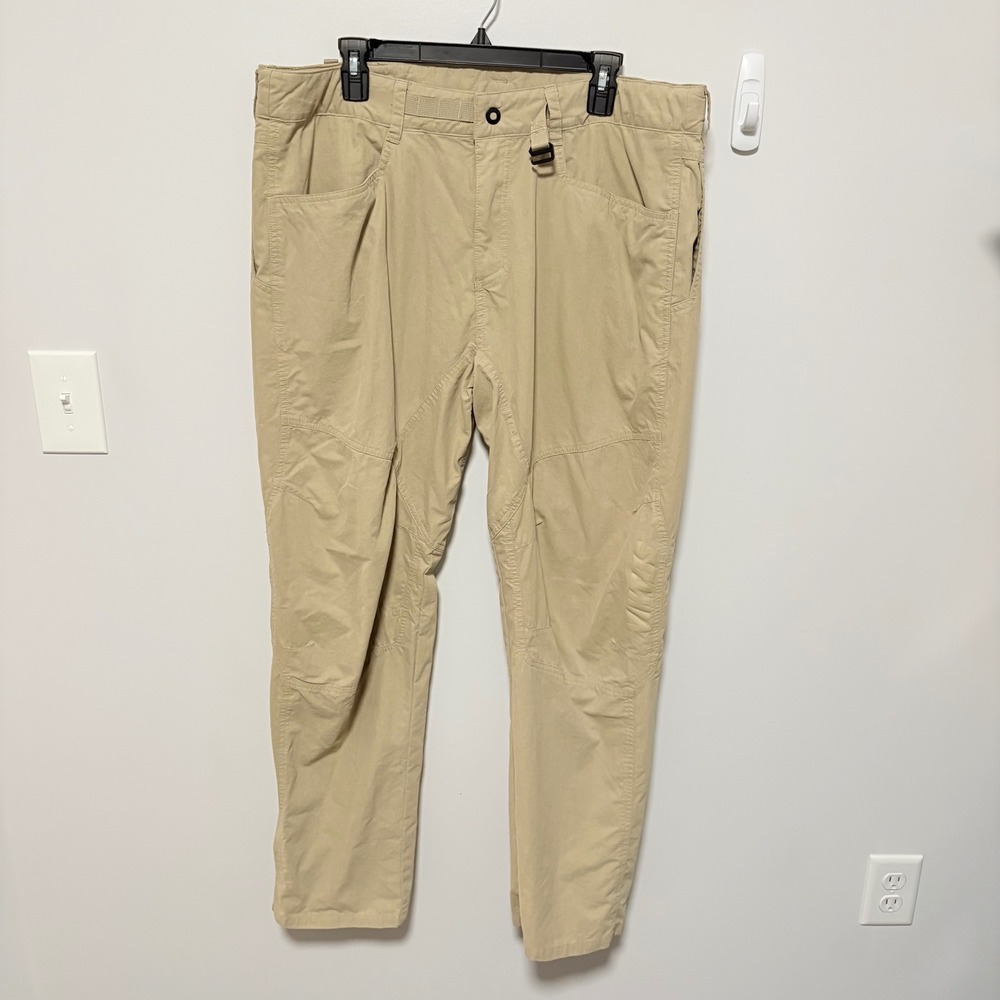 Viktos Khaktical Tactical Pants Mens Tan size 38x32 Nylon Cotton Blend